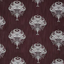 FINE TEX WORLD Brown & Grey Ethnic Motifs 210 TC King Bedsheet with 2 Pillow Covers image 3