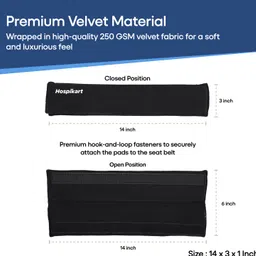 hospikart HK61 Seat Belt Cover image 4