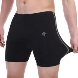 bunny fit Solid Men Black Tights image 4