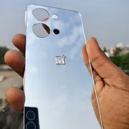 REJKLP ONEPLUS NORD 3 5G SILVER MIRROR BACK PANNEL Mobile Skin-picture-11