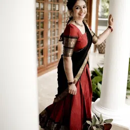 oasis Solid Semi Stitched Lehenga Choli image 4