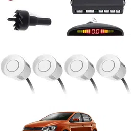 Universal 4 White Reverse Parking Sensor-PS25A76 Universal 4 White Reverse Parking Sensor-PS25A76 Parking Sensor-image-93
