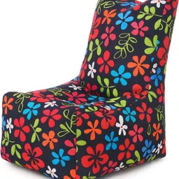 style homez XL CANVAS CLASSIC CHAIR, Cotton Canvas Stripes Printed Bean Bag Chair With Bean Filling-picture-30