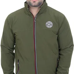 E-MAX Casual Windcheater For Mens Solid Men Wind Cheater-picture-27