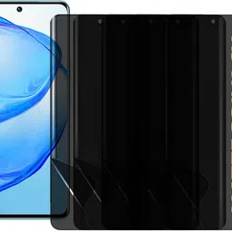 Blate Edge To Edge Screen Guard for VIVO V25 PRO MATTE FINISH PRIVACY EDGE TO EDGE MEMBRANE HYDROGEL FILM (PACK OF 5)-picture-30
