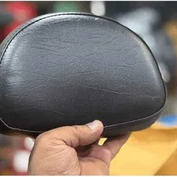 aqrin classic650 twin backrest alluminium made comfortable with cushion Bike Headlight Grill image 4