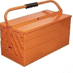 horse TOOL BOX 5 COMPARTMENT FREE LOCK 5 COMPARTMENT Tool Box with Tray image 1