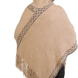 life and style Wool Blend Poncho image 3