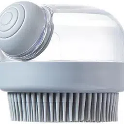 dcella Hair Scalp Massager Exfoliator Shampoo Brush with Soft Silicone Bristles (Grey)-picture-16