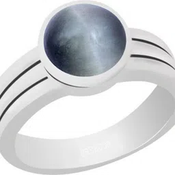 freedom Natural Certified Cats Eye (Lehsunia) Gemstone 5.25 Ratti or 4.78 Carat for Male & Female Sterling Silver Ring-picture-11