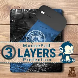 The Desi Monk City Strip Skid Mouse Pad for Laptops and Computers Non Slip Base Mousepad image 4