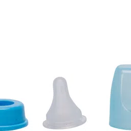 adore Glaze Jnr 2 in 1 Glass Feeding Bottle with Anti- Colic Silicone Teat - 125 ml image 4