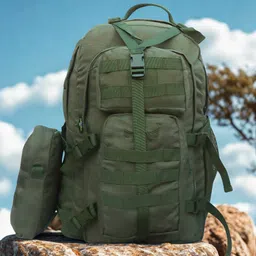 azad Large 70 L Backpack Army Backpack WITH detachable SLING BAG for casual USE with extra space-picture-35