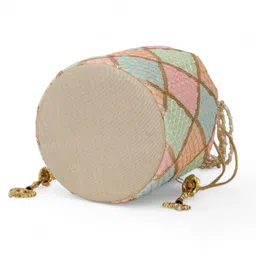 authentic ak Women Pink, Green, Orange Potli image 3