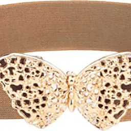 redhorns Women Casual, Evening, Formal, Party Tan Fabric Belt-picture-14
