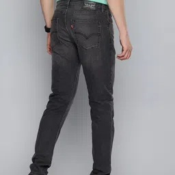 levi's 511 Men Slim Mid Rise Black Jeans image 3