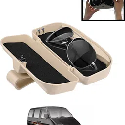 monolive Beige Sunglass Protective Holder For Car Dashboard Universal -83 White Car Sunglass Clip Holder-picture-45