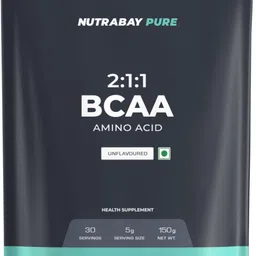 nutrabay Pure BCAA 2:1:1 - 5g Vegan BCAAs, Intra / Post Workout Amino Acid Supplement, BCAA-picture-22