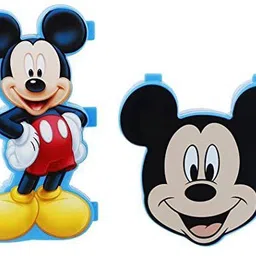 sonanshi Blue Mickey Mouse Lunchbox & Pencil Box Mickey Mouse Art Plastic Pencil Box-picture-47