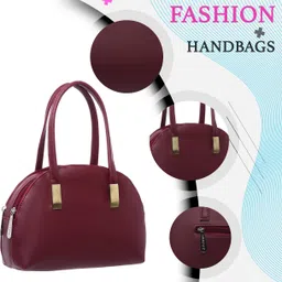 house of common Women Maroon Shoulder Bag image 4