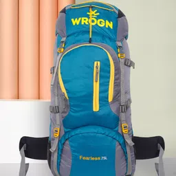 wrogn Trekking Bag For Hiking/Camping/Outdoor Sports with Rain Cover/Shoe Compartment Rucksack- 75 L-picture-21