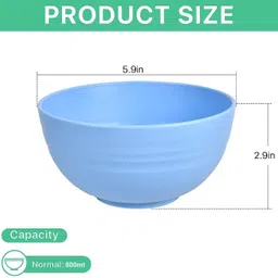 ruseela Biocomposite Ramekin Bowl Eco Bioware Cereal & Snack Bowl Set image 2