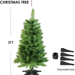 panchhi store Generic 91.44 cm (3.0 ft) Artificial Christmas Tree image 2