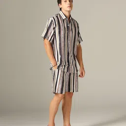 leriya fashion Men Night Suit Set Multicolor Printed image 3