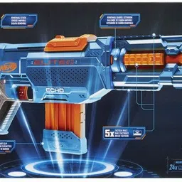 nerf Elite 2.0 Echo CS-10Blaster, 10- Clip, Removable Stock & Barrel Guns & Darts image 2