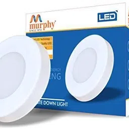 murphy 3W LED Cablite Surface (Warm White, Golden Yellow), Pack of 8 Surface Ceiling Light Ceiling Lamp image 2