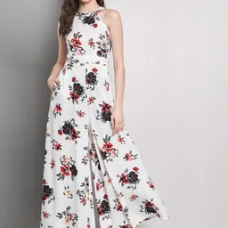 Floral Print Women Jumpsuit-image-38
