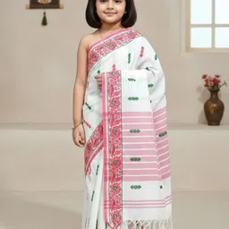 divin Temple Border Kanjivaram Pure Cotton Saree image 4