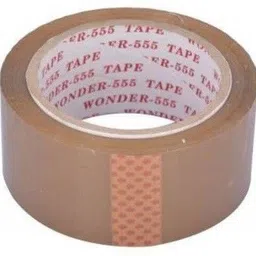 bopp Brown Cello Tape Wonder 555 Single Side Handheld For Packing, Office, Stationary, School, E-commerce, Multipurpose, 2 Inch Size, Pack/Set Of 6 Tape (Manual) image 5