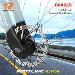 rootline NEUTRON ORANGE 26T Non-IBC Front Suspension MTB With Disk Brake 26 T (inch) Mountain Cycle image 3