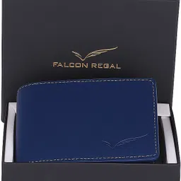 falcon regal Men Blue Artificial Leather Wallet-picture-13