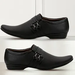 gubatti Men's Formal Shoes Slip On For Men image 2