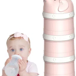 qblyn Stackable Elephant Formula Dispenser 3-Layer Portable Milk Powder Container - Plastic-picture-20