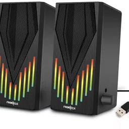Frontech SPK-0006 2.0 USB with AUX | 2 x 3W Drivers | RGB Lights Foam Edge PC Speakers 6 W Laptop/Desktop Speaker-picture-25