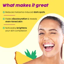The Plant Fix Plix 2% Alpha Arbutin Pineapple Serum for Pigmentation & Dark Spot Reduction image 2