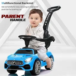 panda baby products Beetle Plus 02 Car Non Battery Operated Ride On image 4