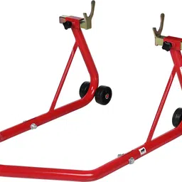 ga auto accessories Universal Paddock Stand with Spools Adaptor-5 YEARS FRAME WARRANTY Bike Storage Stand image 4