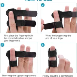 soulvinee Pain Relief Trigger Finger fix Splint straightening Fracture Finger Finger Support image 2