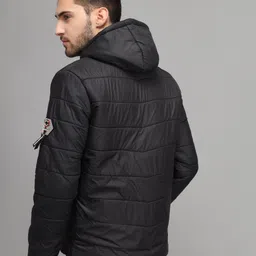 hemlock Men Solid Padded Jacket image 3