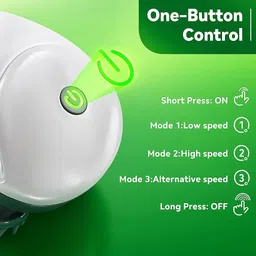 Maycare Electric Head,Scalp Massager | Rechargeable Head Kneading Massage Machine 3 Speed Mode Handheld.Portable,Scalp Scratcher Body Massager for Hair Growth Massager image 5