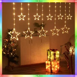 pick ur needs 54 LEDs 3 m Yellow Color Changing Star Rice Lights-picture-12