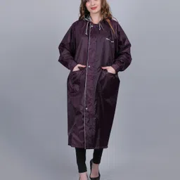 youth robe Solid Women Raincoat-picture-28