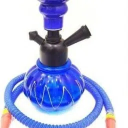 royal collection Hookah 9 inch Glass, Iron Hookah-picture-29