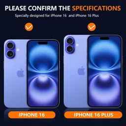 CASEKOO Camera Lens Protector for iPhone 16, iPhone 16 Plus image 5