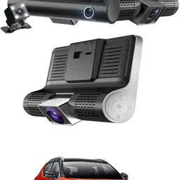 maties 170Degree/3 Lens/Wide Angle Car Camera DVR/G-Sensor Dashcam-88 Black LCD-picture-22