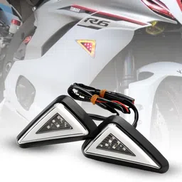 moto genius Side LED Indicator Light for Yamaha, Honda, Kawasaki R15, CBR 250, CBR 150 R, Ninja 250-picture-32